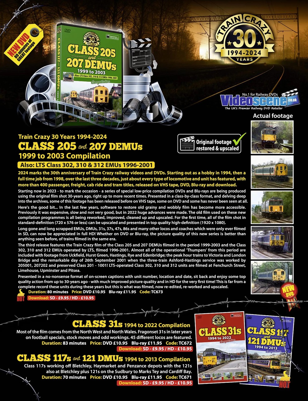 Rail Express Preview Pages