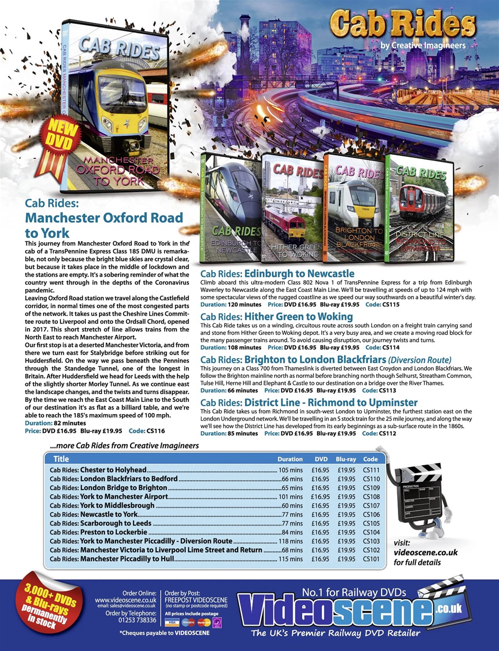 Rail Express Preview Pages