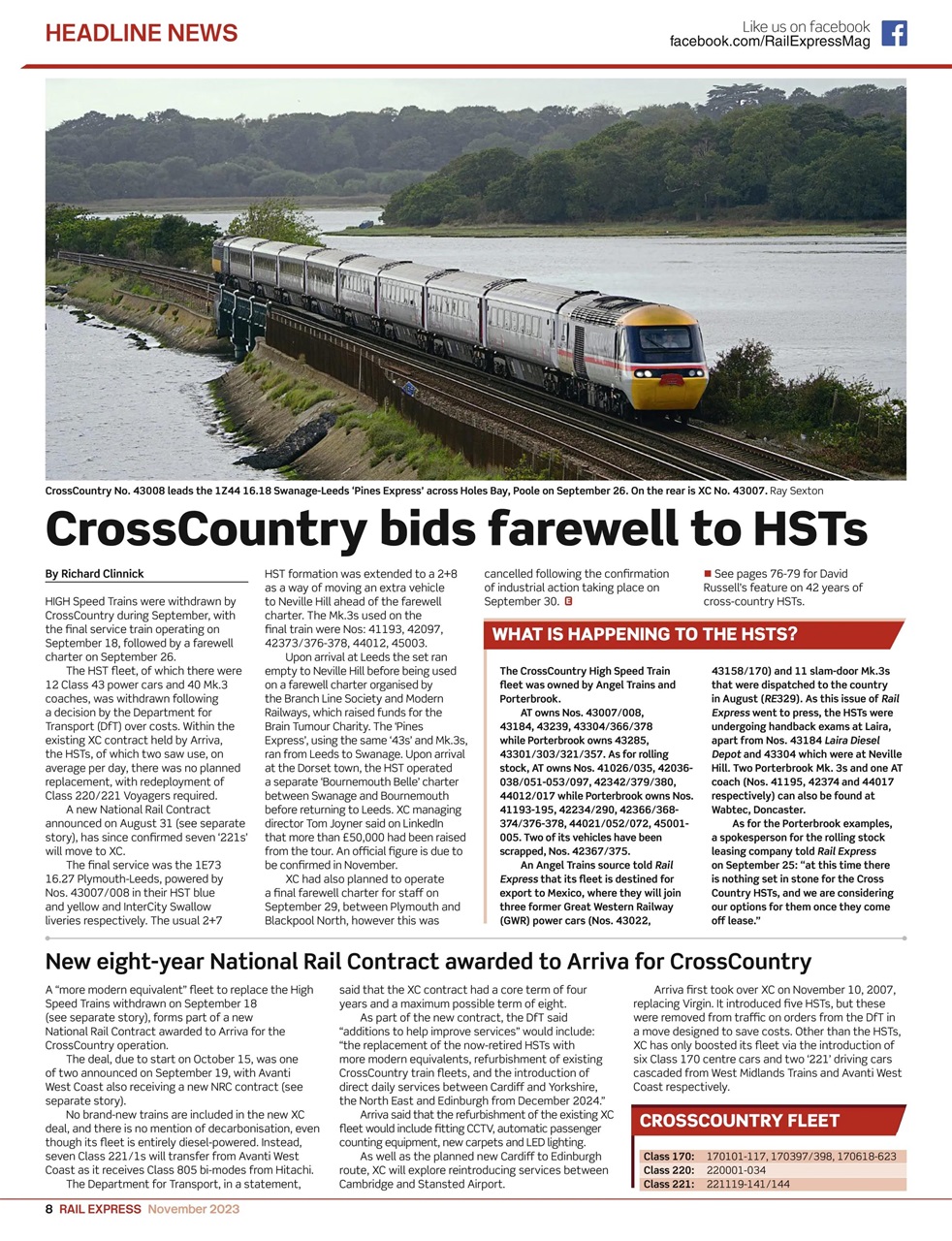 Rail Express Preview Pages