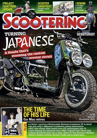 Scootering issue November 2023