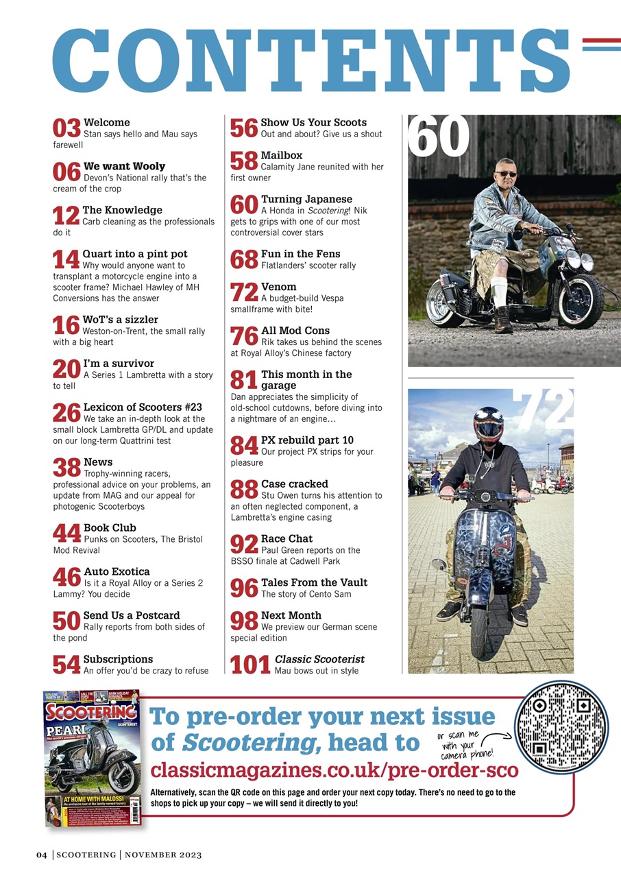 Scootering Preview Pages