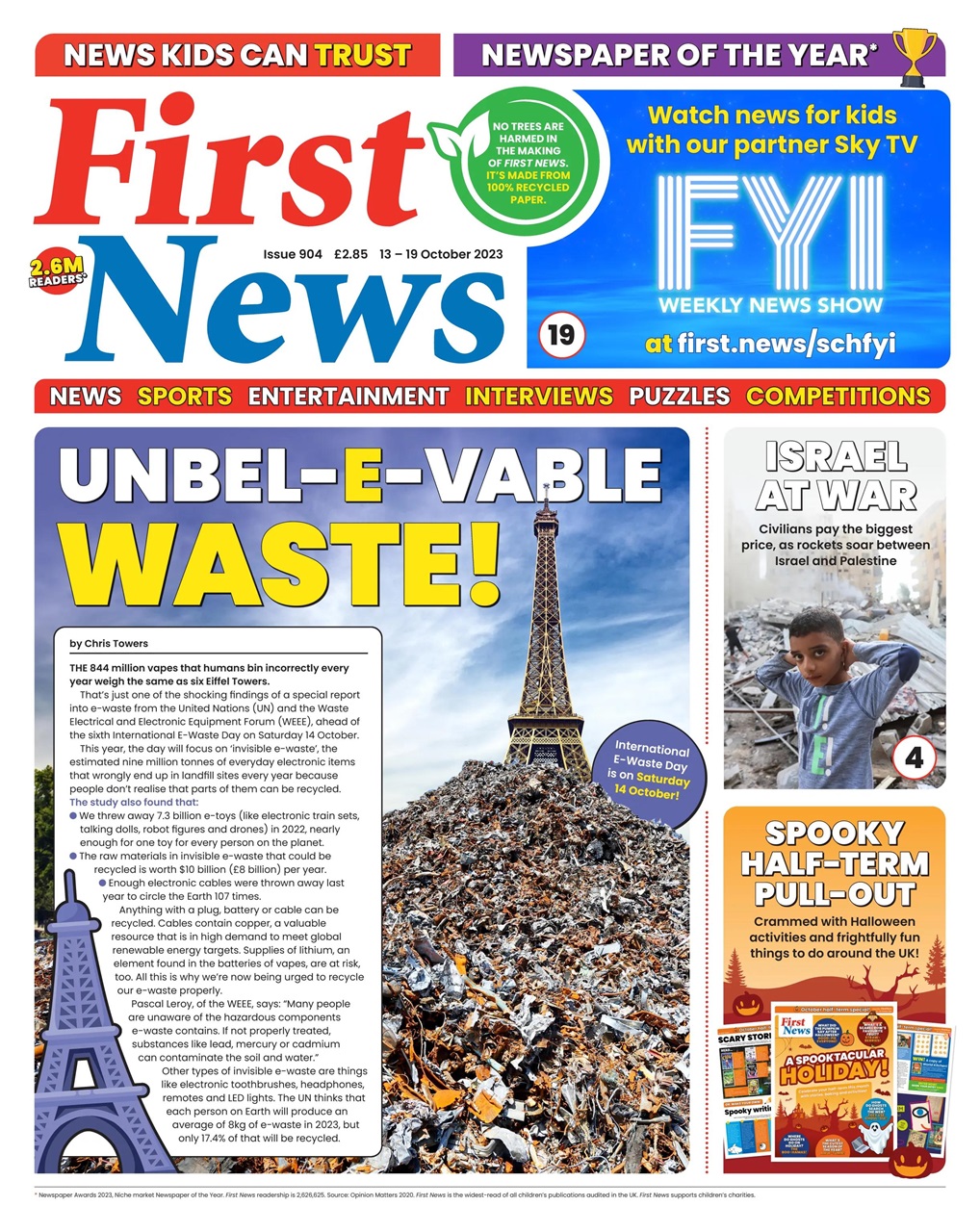 First News Preview Pages