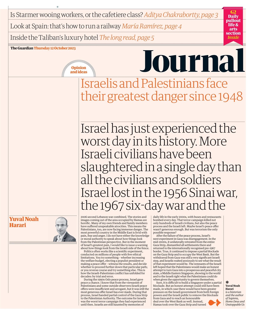 The Guardian Newspaper Preview Pages