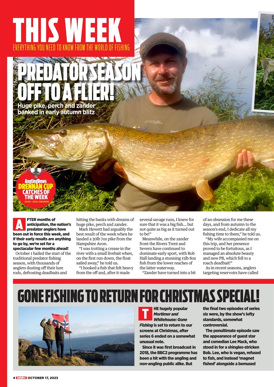 Angling Times Preview Pages