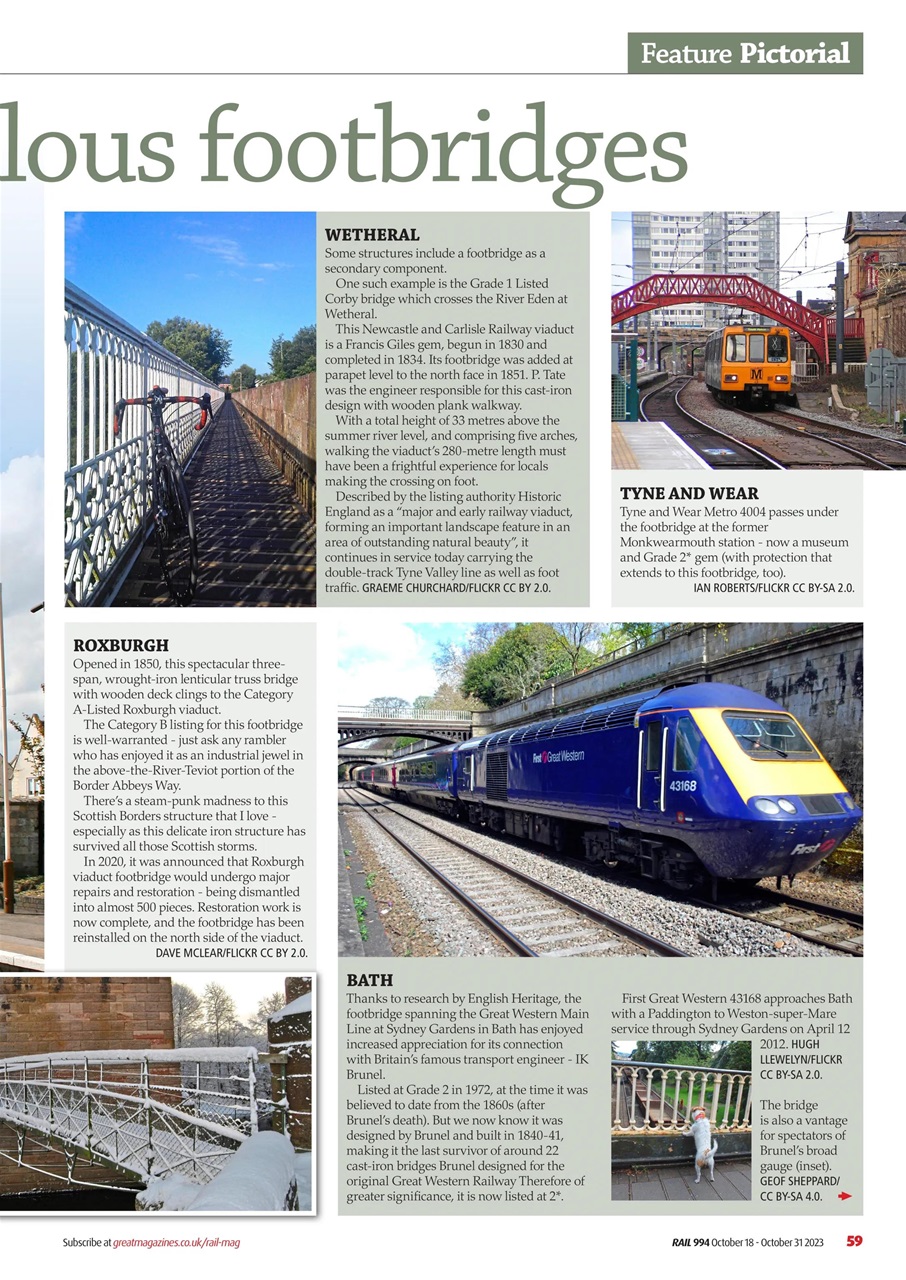 Rail Preview Pages