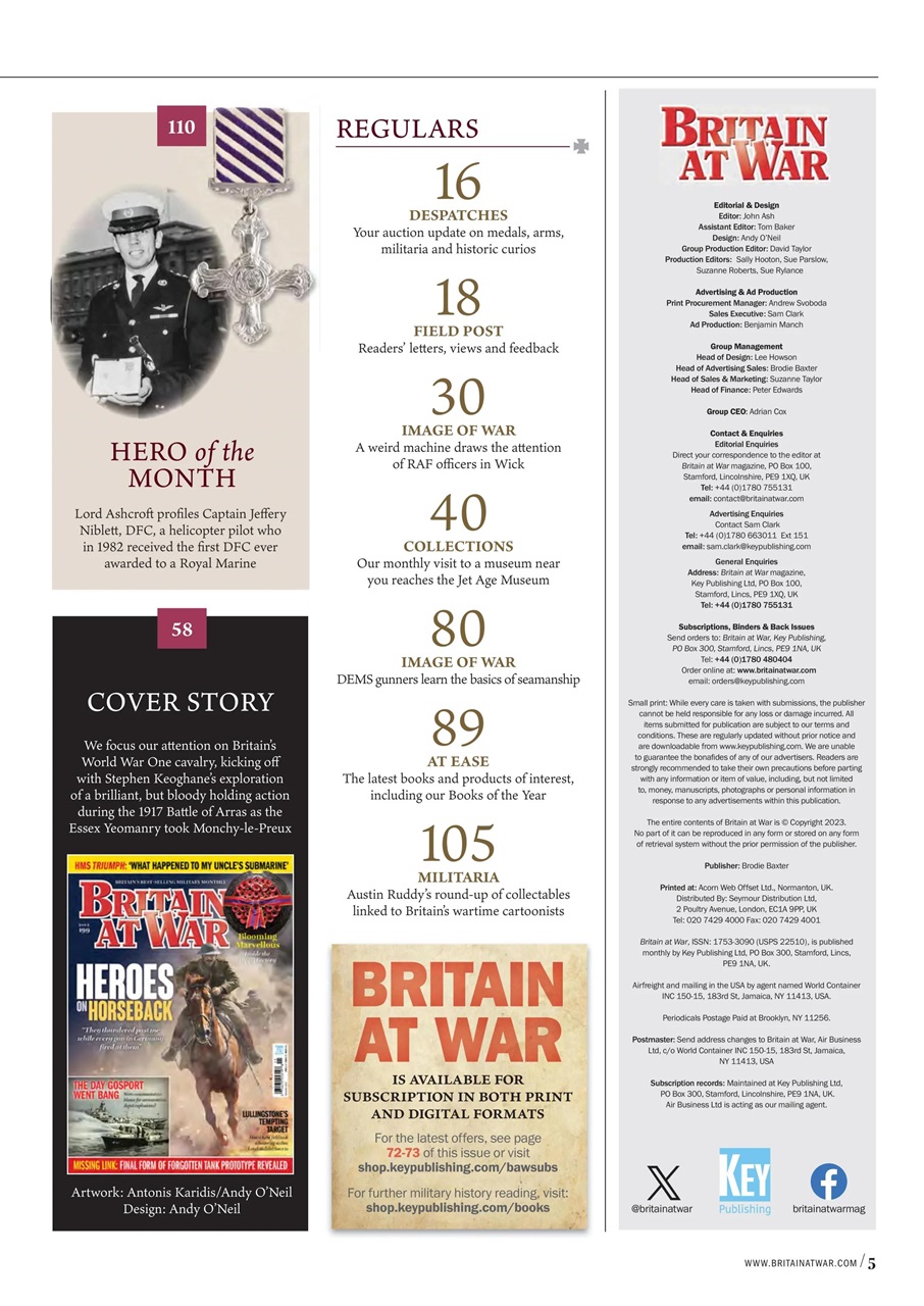 Britain at War Magazine Preview Pages