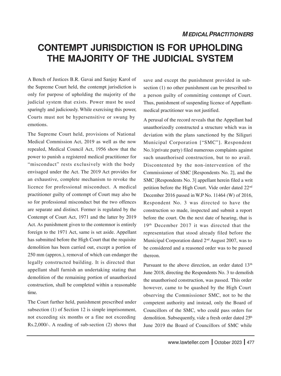 Lawteller – A Legal Awareness Magazine Preview Pages