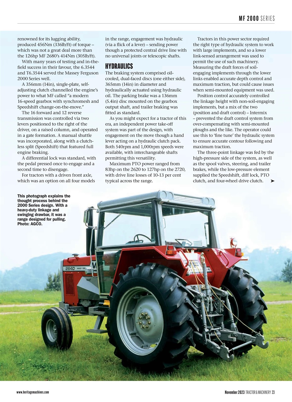 Tractor & Machinery Preview Pages