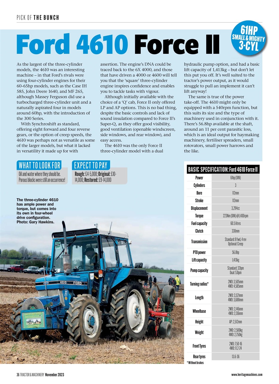 Tractor & Machinery Preview Pages