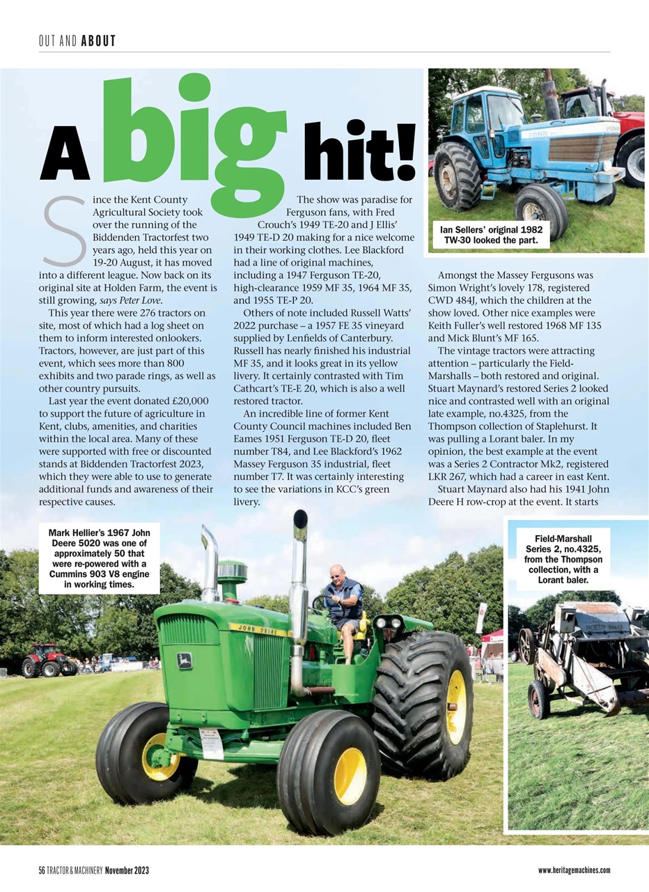 Tractor & Machinery Preview Pages