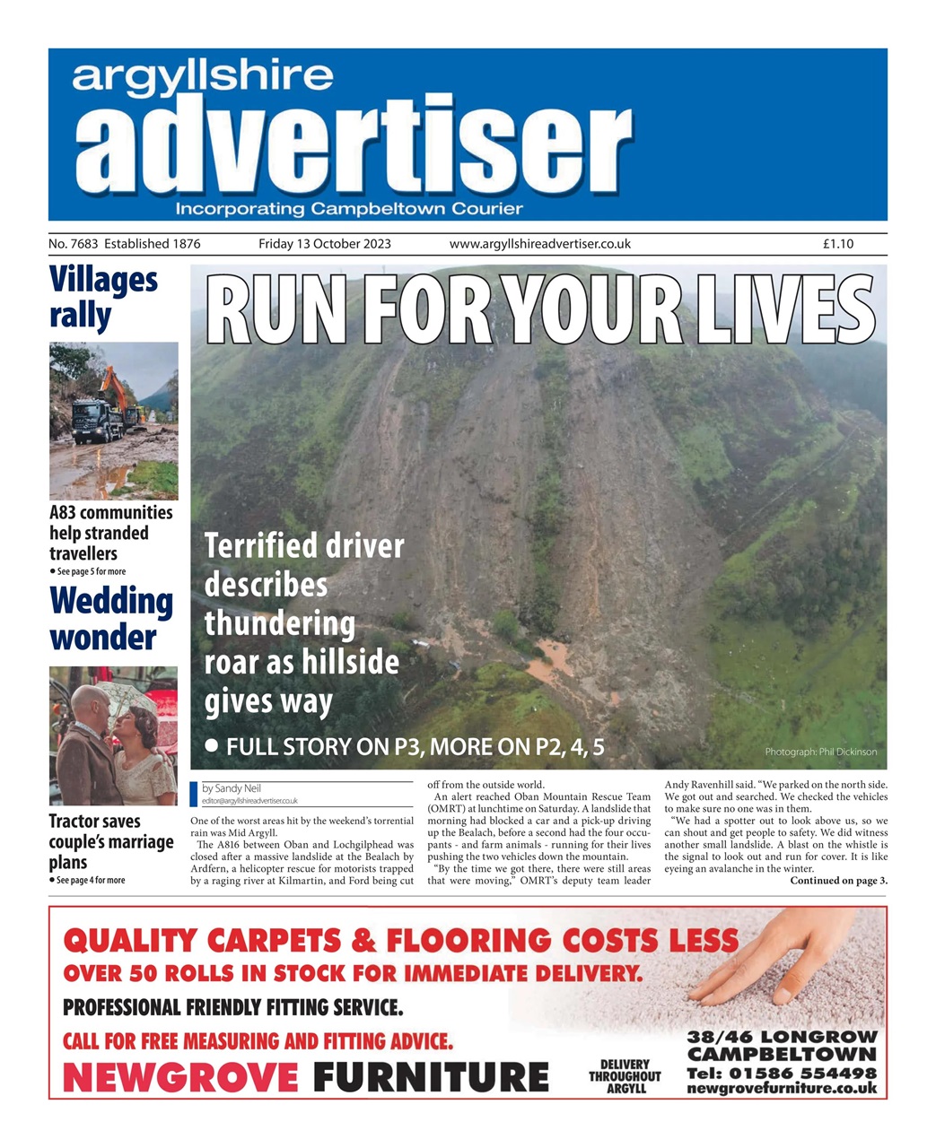 Argyllshire Advertiser Preview Pages