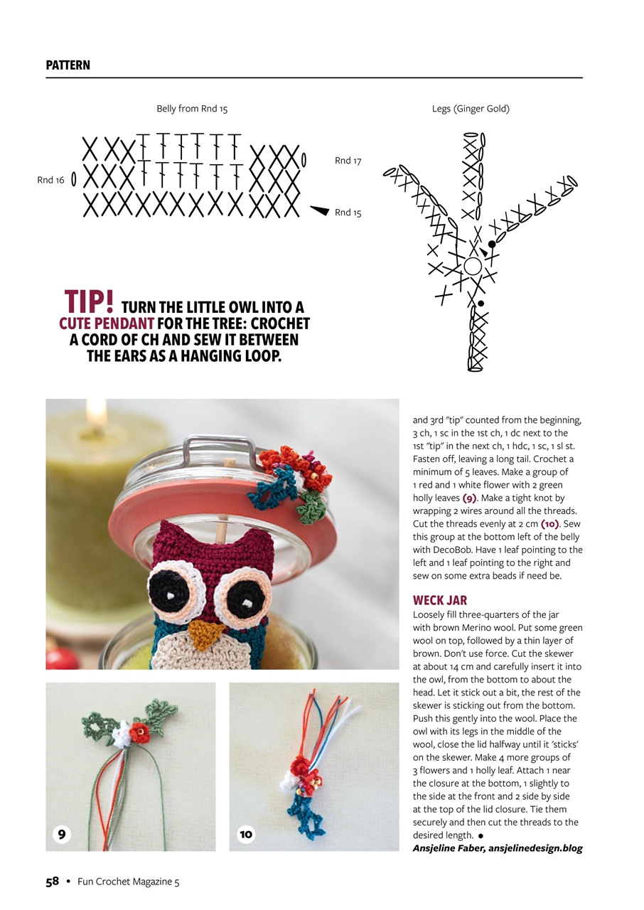 Fun Crochet Magazine Preview Pages