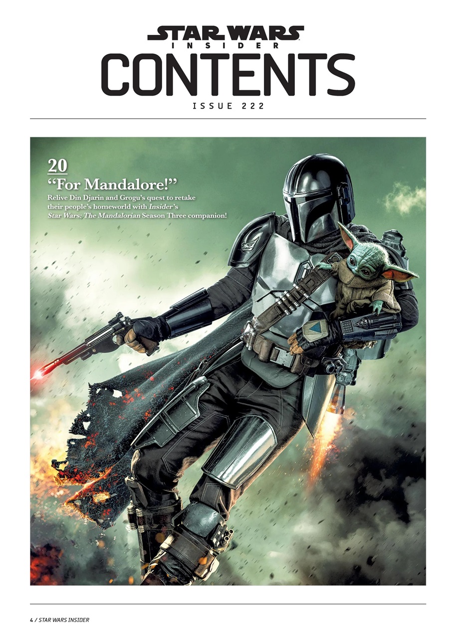Star Wars Insider Preview Pages