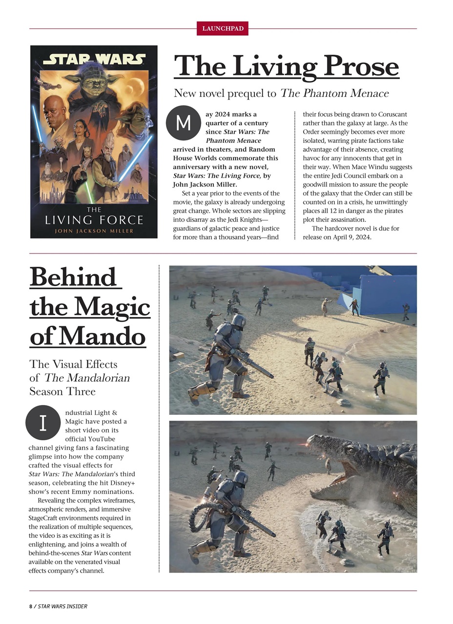 Star Wars Insider Preview Pages