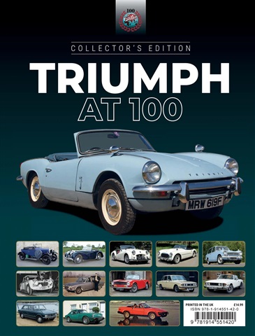 Triumph At 100 issue Triumph At 100