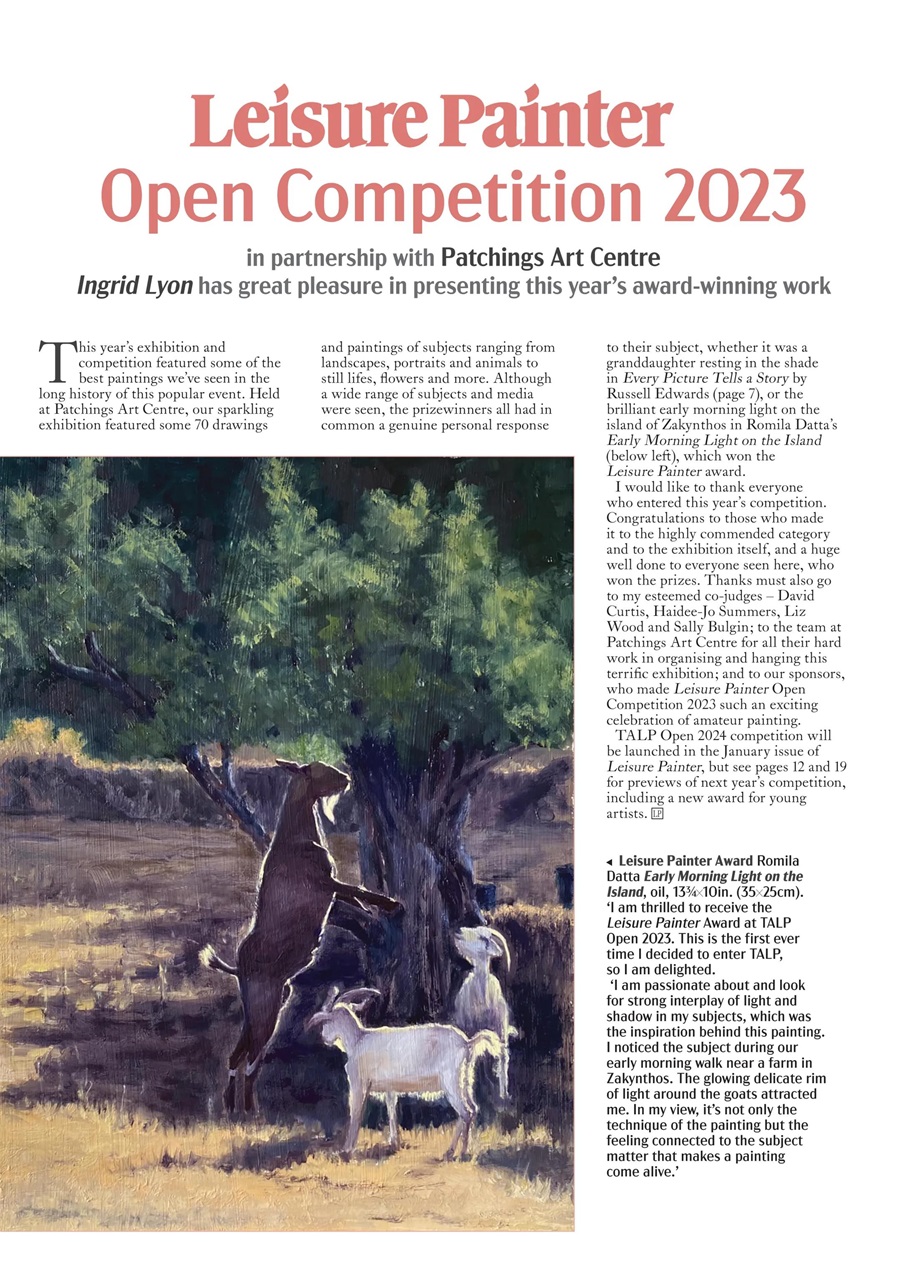 Leisure Painter & The Artist Preview Pages