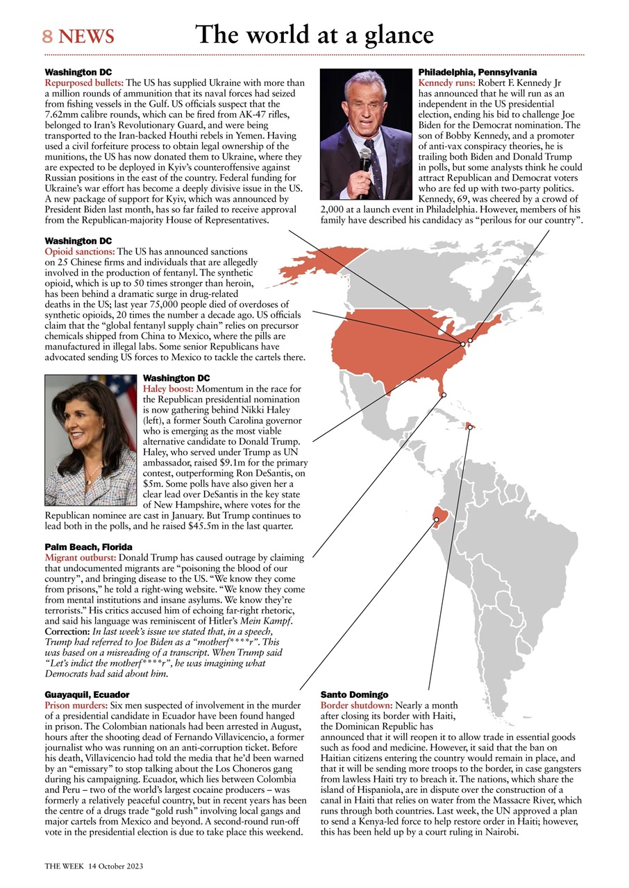 The Week Preview Pages