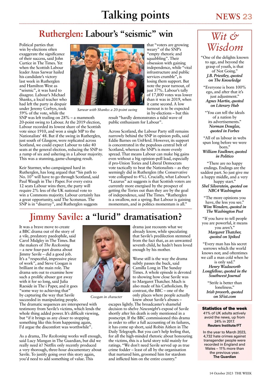 The Week Preview Pages