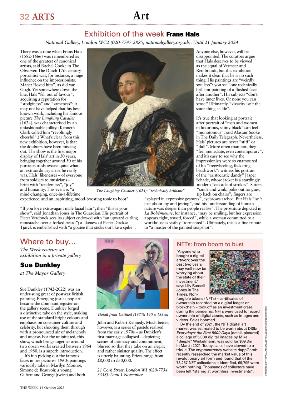 The Week Preview Pages