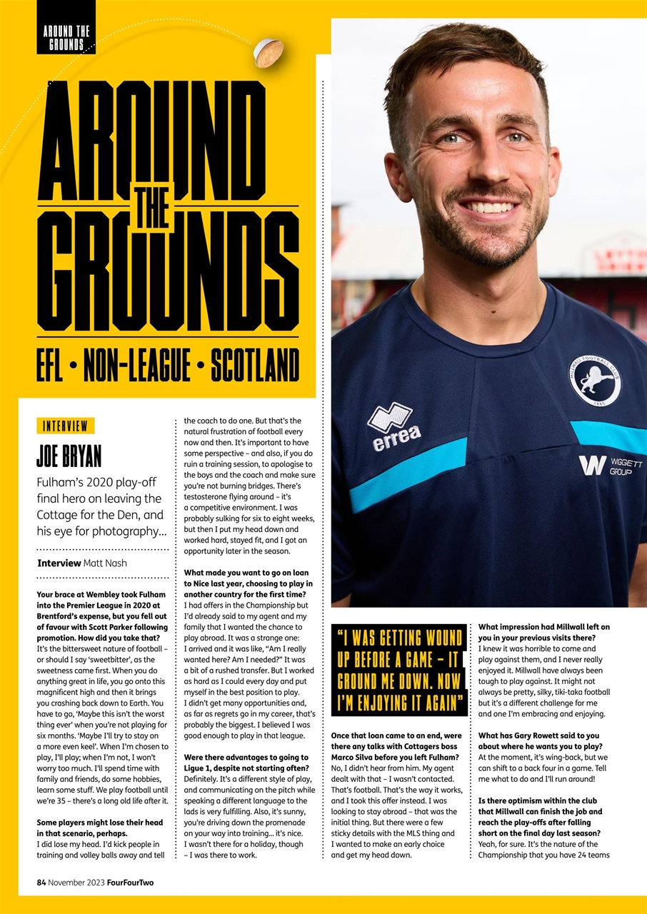 FourFourTwo Preview Pages