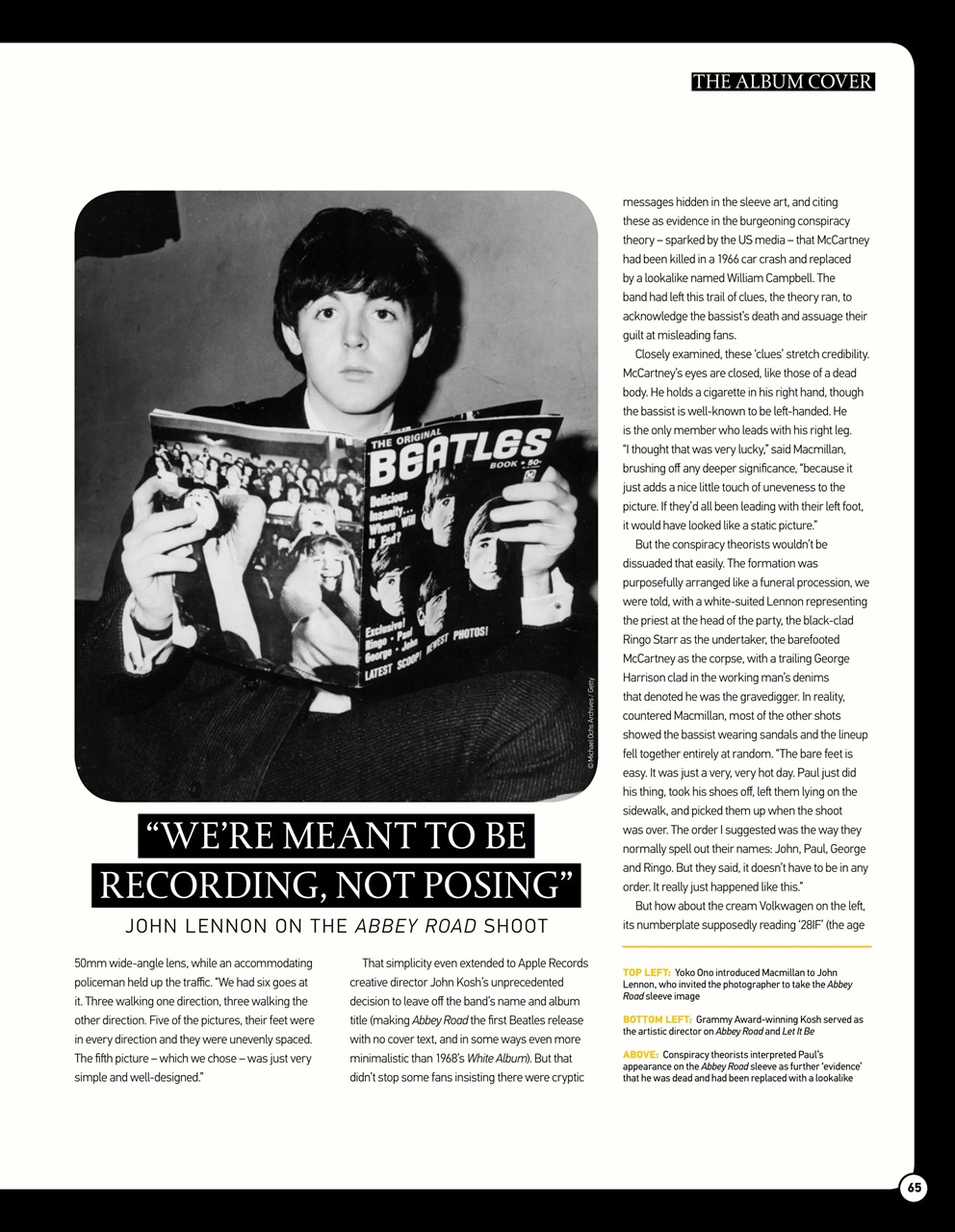 Music Magazine Preview Pages