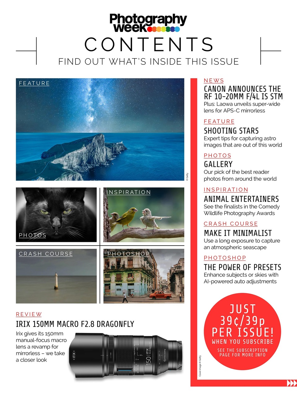 Photography Week Preview Pages