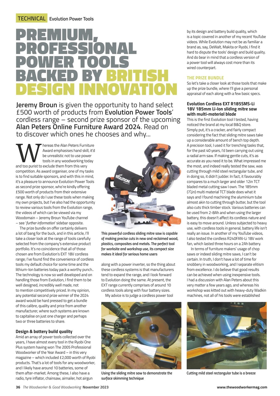 The Woodworker Magazine Preview Pages