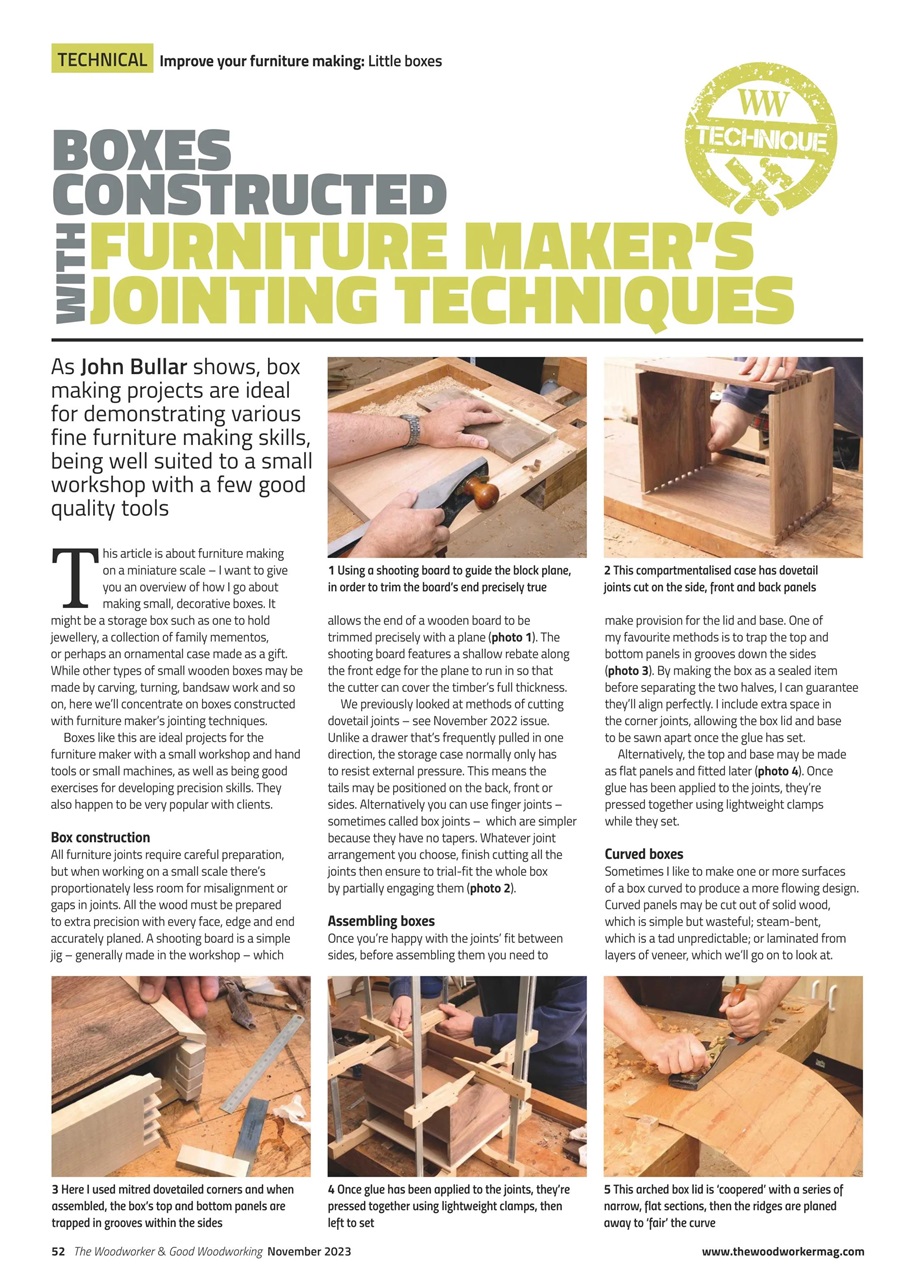 The Woodworker Magazine Preview Pages