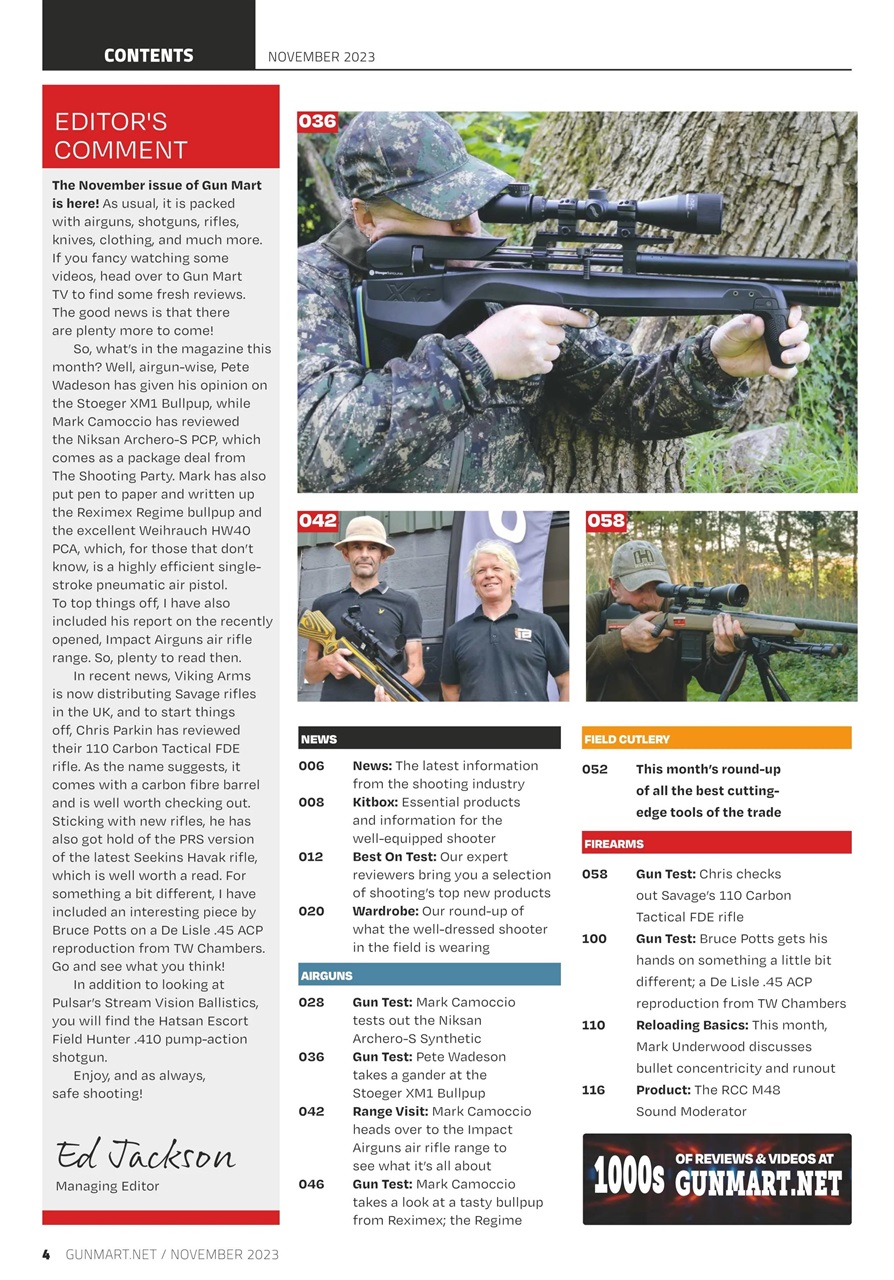 Gunmart Preview Pages