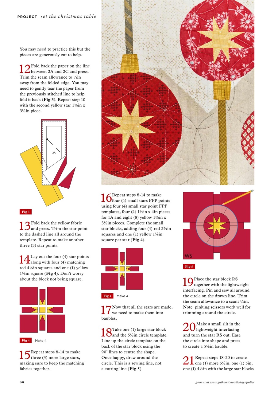 Today’s Quilter Preview Pages