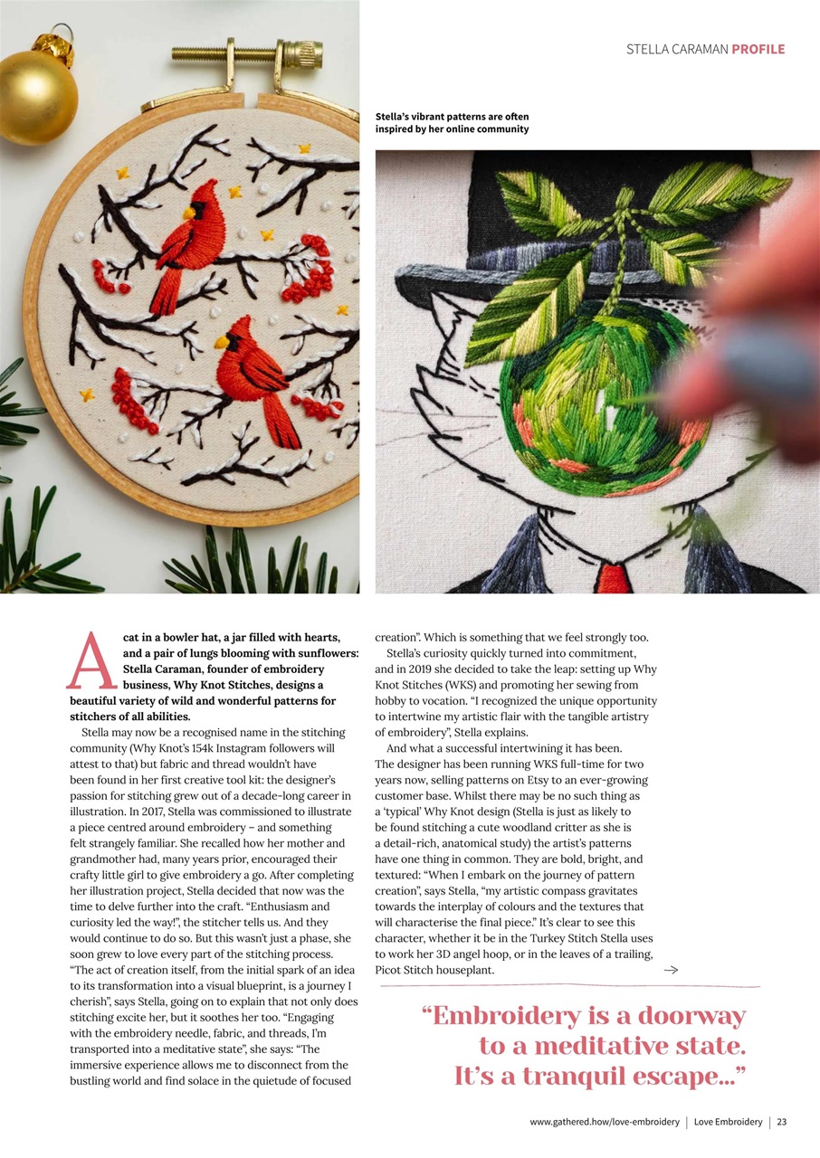 Love Embroidery Preview Pages