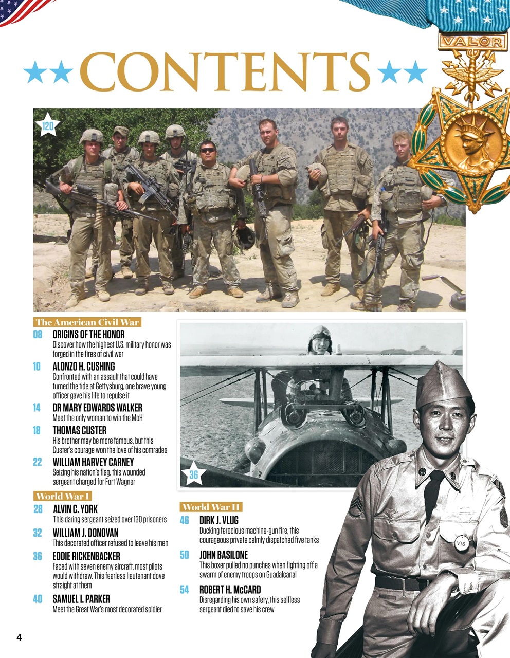 History Of War Bookazine - History Of War: Medal Of Honor Heroes First ...