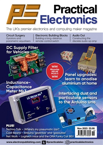 Practical Electronics issue November 2023