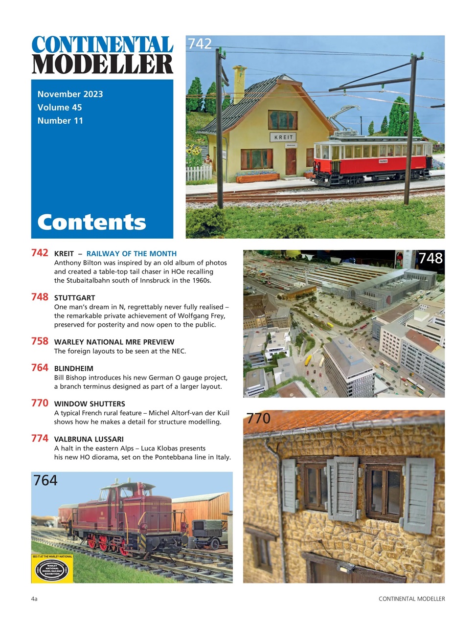Continental Modeller Preview Pages