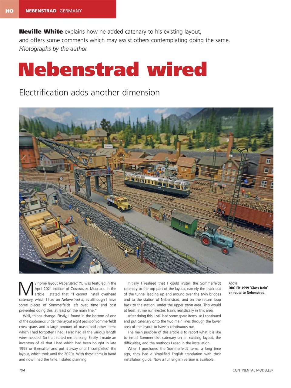 Continental Modeller Preview Pages