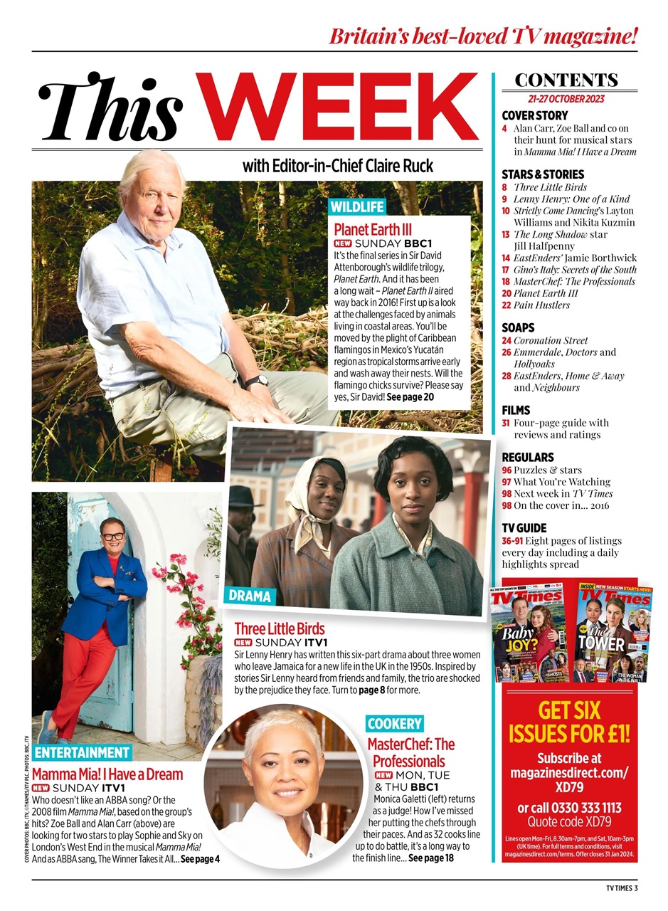 TV Times Preview Pages