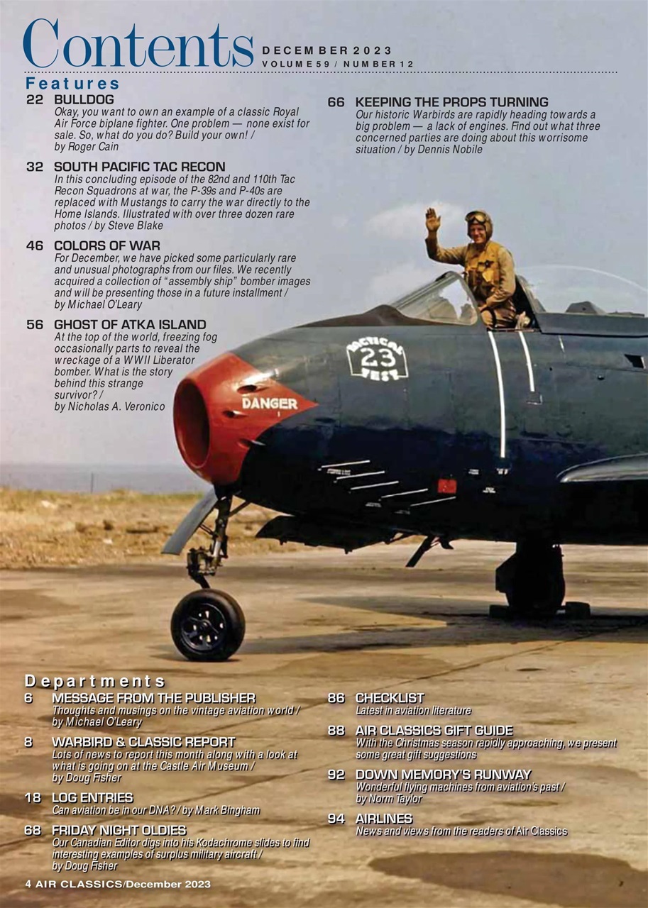 Air Classics - Where History Flies Preview Pages