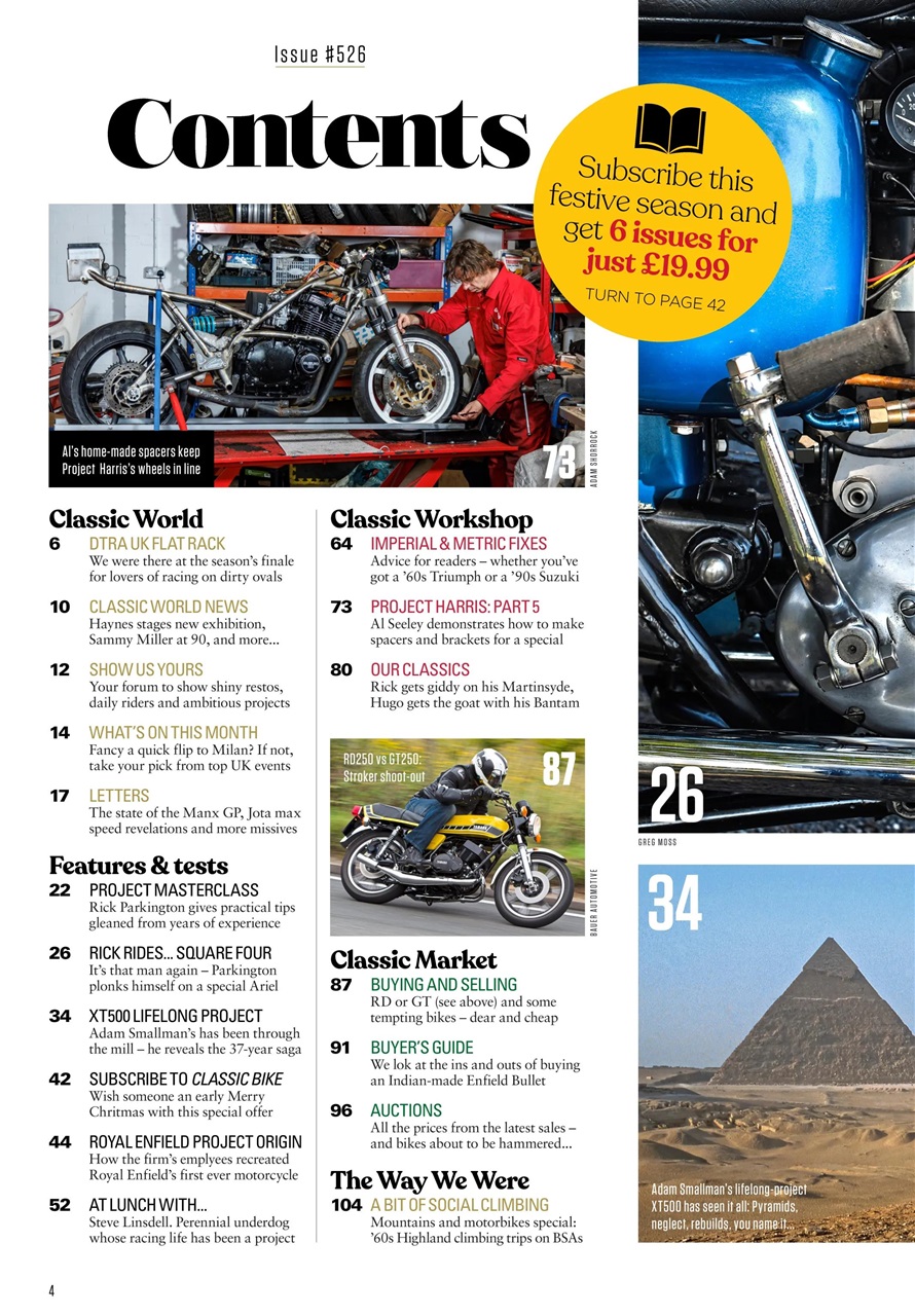 Classic Bike Preview Pages