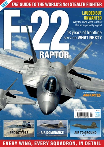 Combat Aircraft Journal issue F-22 Raptor