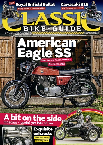 Classic Bike Guide issue November 2023