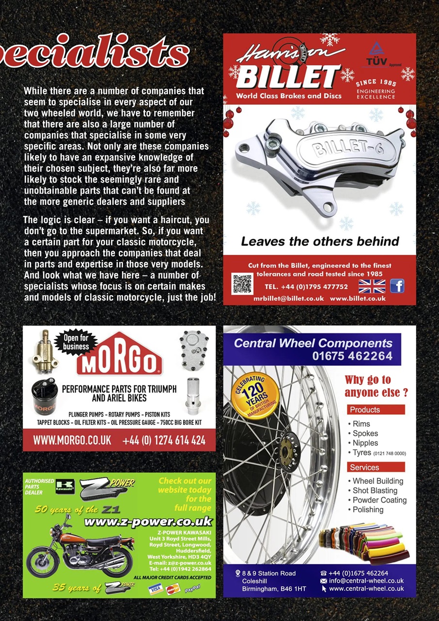 Classic Bike Guide Preview Pages