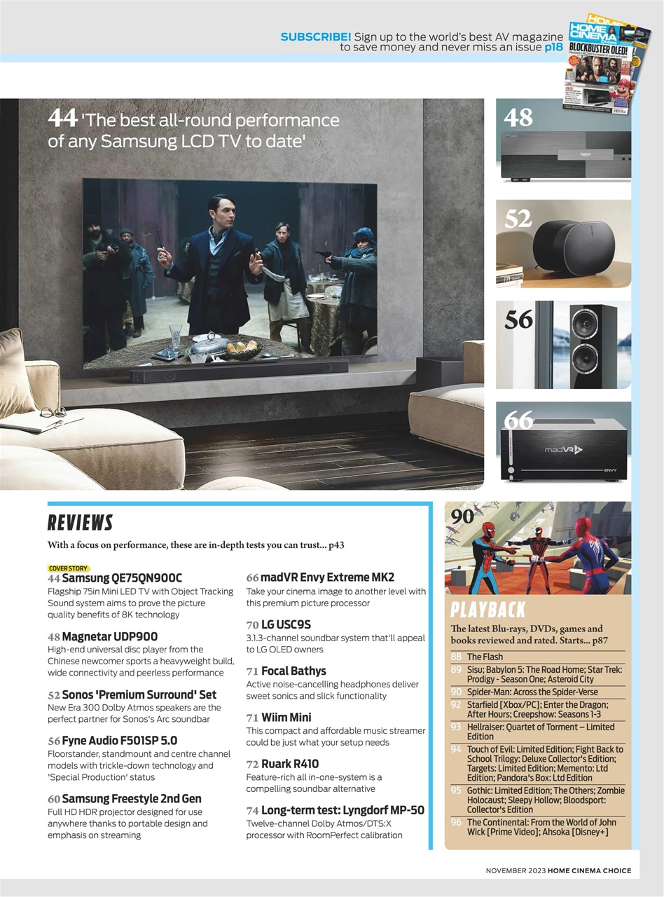 Home Cinema Choice Preview Pages