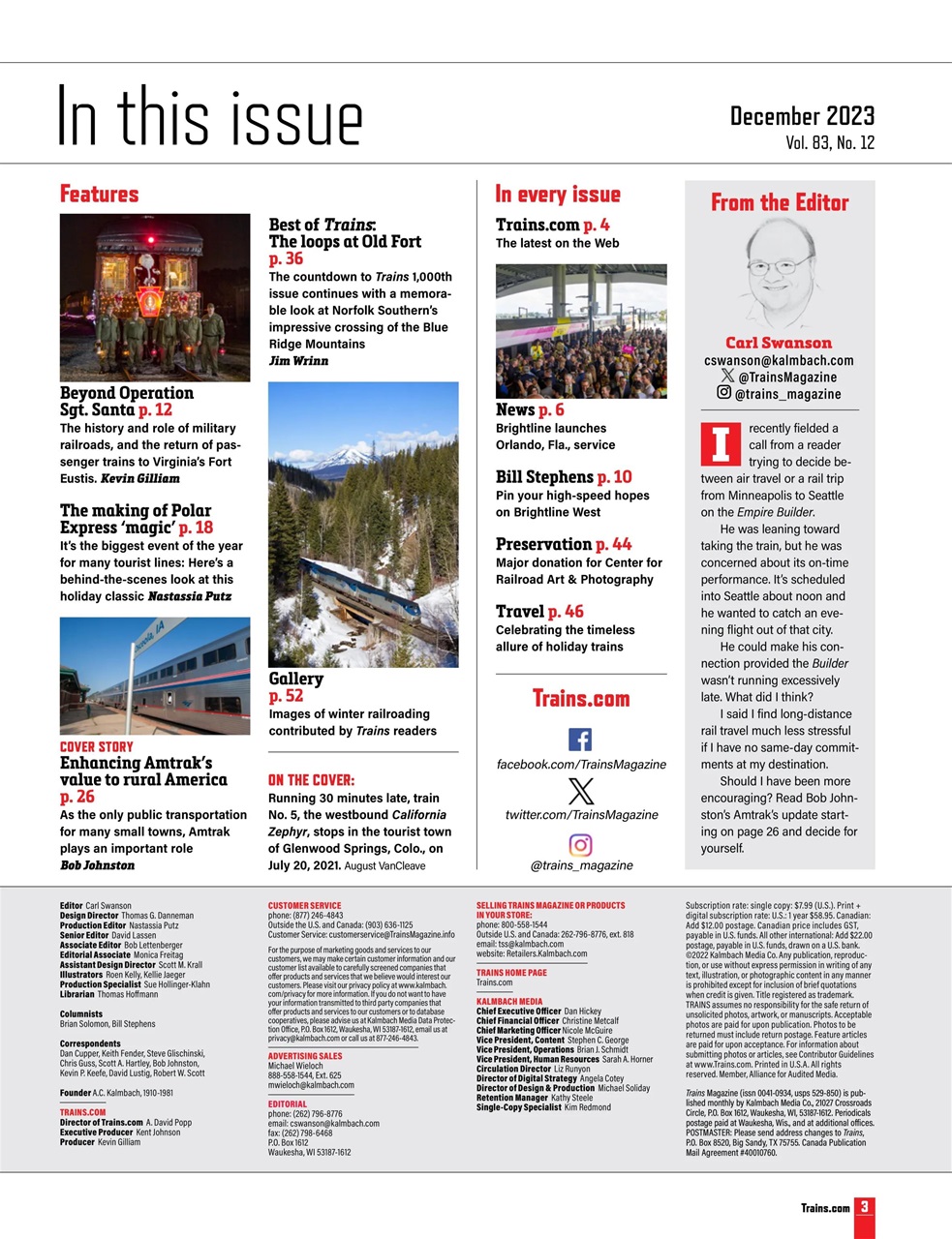 Trains Preview Pages