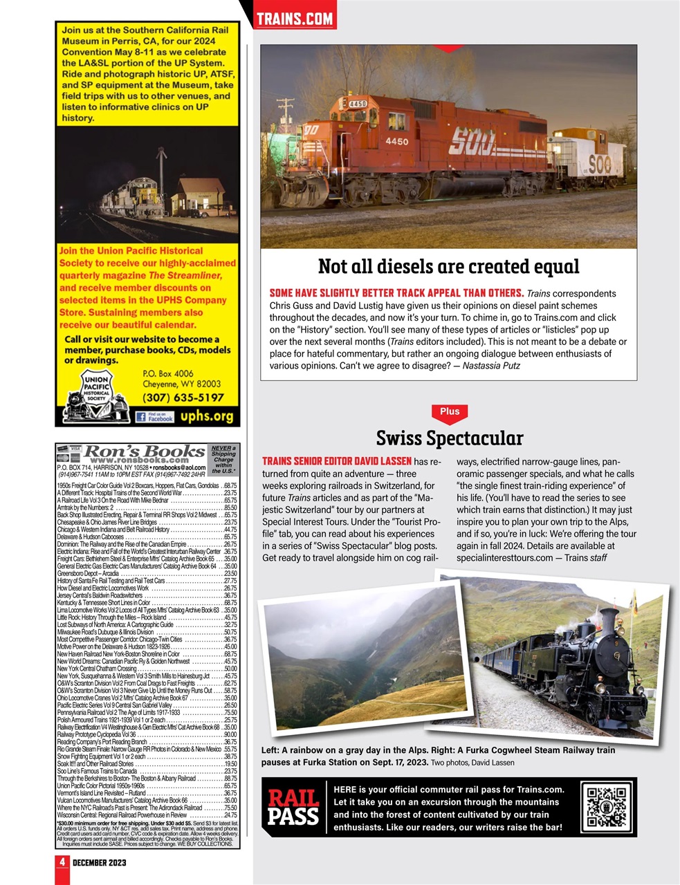 Trains Preview Pages