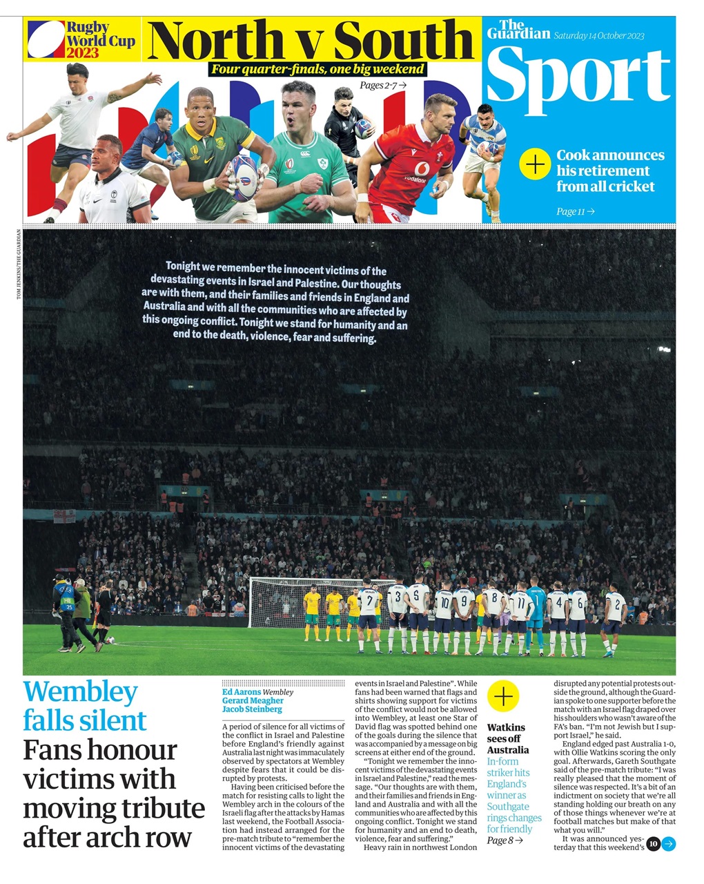 The Guardian Newspaper Preview Pages