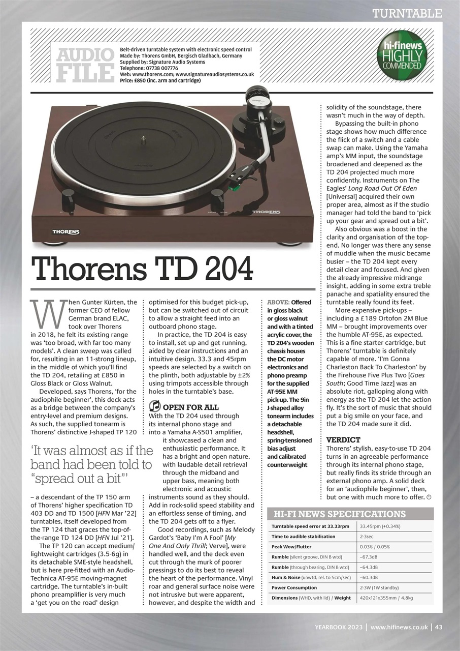 Hi-Fi News Preview Pages