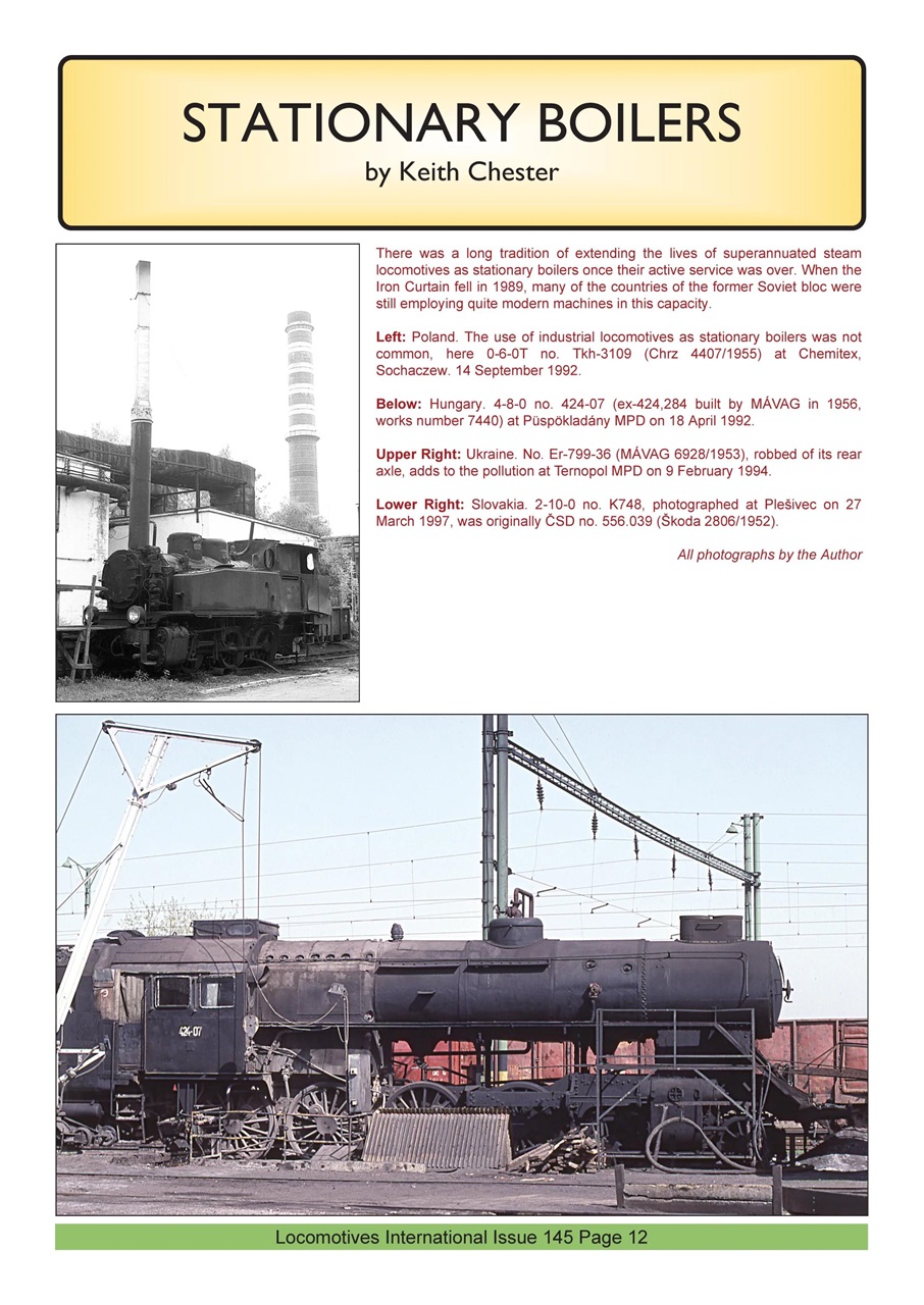 Locomotives International Preview Pages