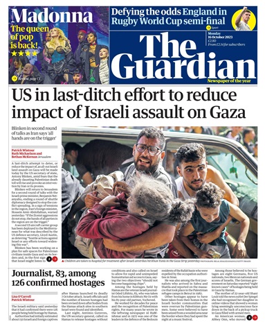 The Guardian Newspaper issue Monday, October 16, 2023