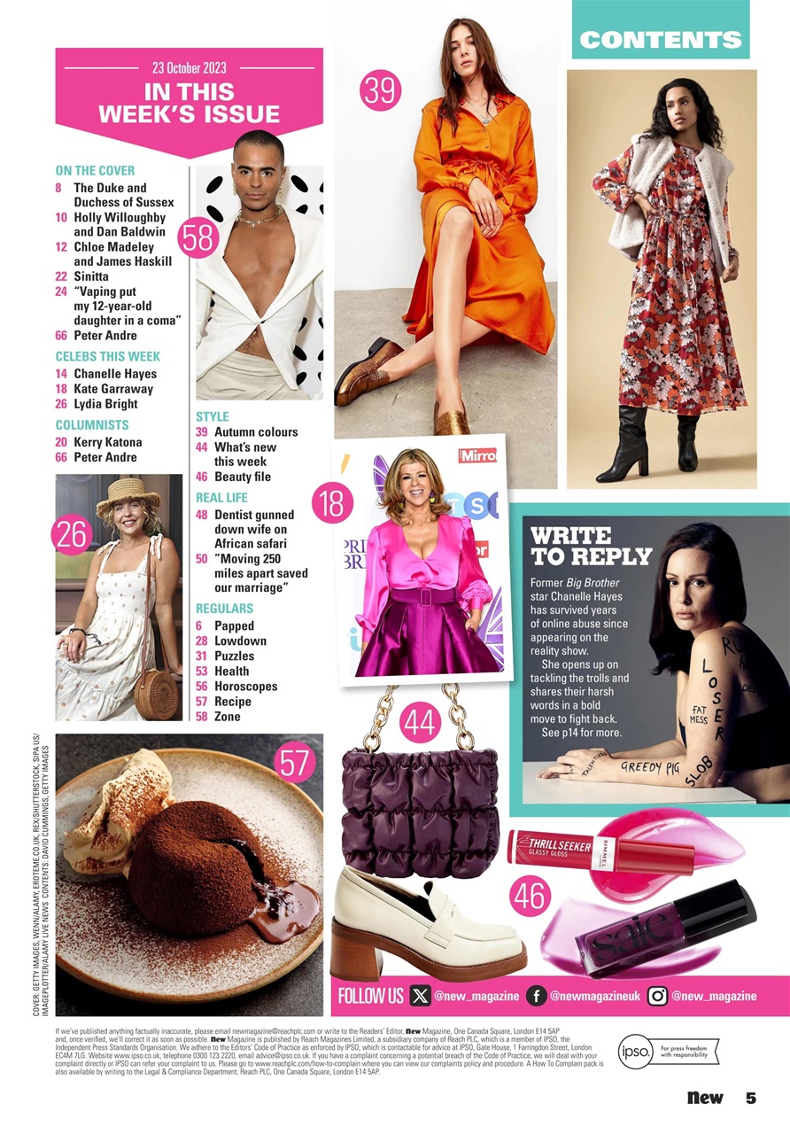 New Magazine Preview Pages