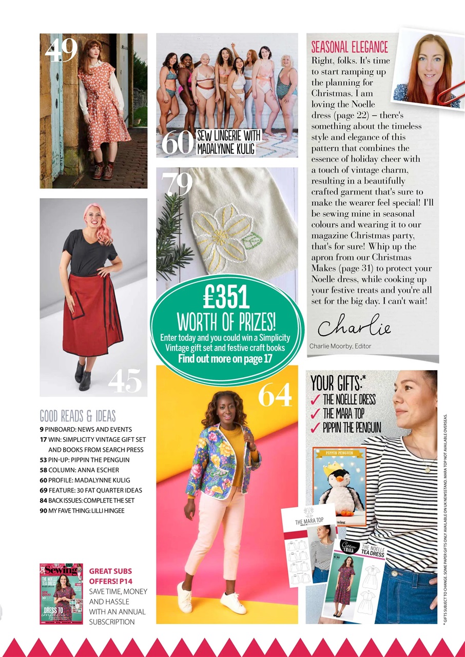 Simply Sewing Preview Pages